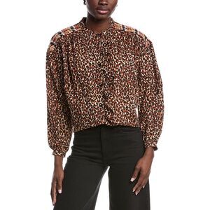 Anna Kay Womens  Samario Blouse, Black